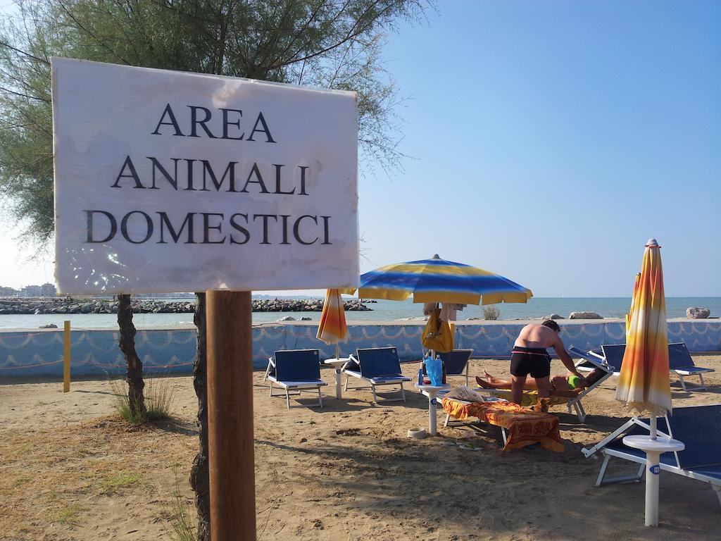 Hotel Paloma Beach Front Chiringuitos Time Ріміні Екстер'єр фото